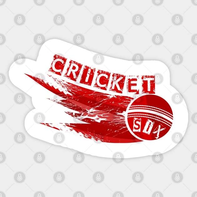 Cricket Six Sticker by mailboxdisco